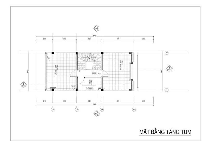 Thiết kế nhà 4 tầng liền kề V5 V6