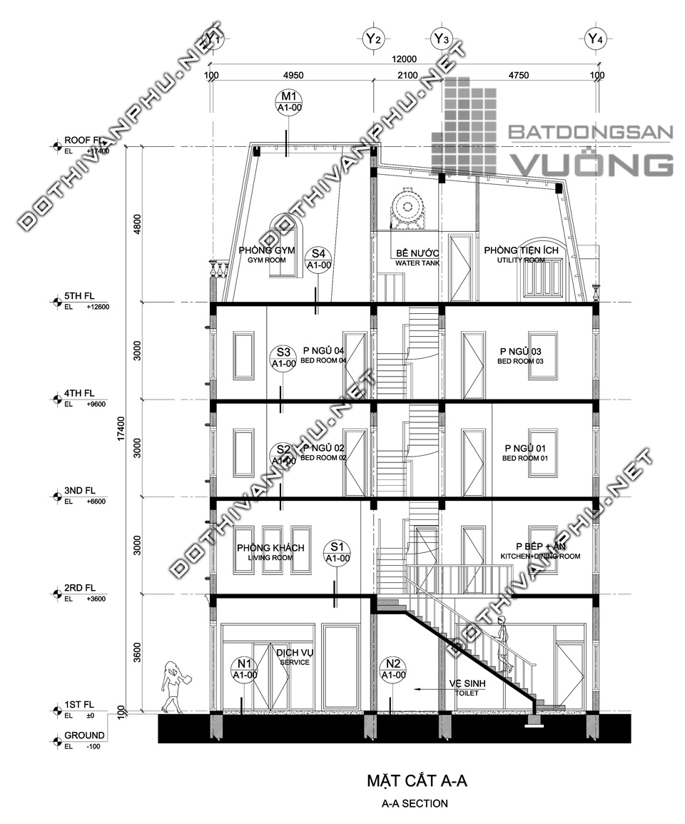 Mẫu thiết kế G2-A liền kề Cleve Văn Phú - Liền kề Văn Phú Hibrand - Liền kề Văn Phú Hàn Quốc. Diện tích 314,5 m2 sàn xây dựng Mẫu nhà G2-A là mẫu nhà góc của nhà liền kề Cleve Văn Phú - Liền kề Văn Phú Hibrand- Liền kề Văn Phú Hàn Quốc. Được xây 5 tầng với tổng diện tích sàn xây dựng là 314,5 m2. Với 4 phòng ngủ, 06 nhà WC, Phòng tiện ích, phòng khách, phòng ăn, kho, không gian hành lang, cầu thang.Tầng 1 để kinh doanh rộng rãi. Căn nhà ở vị trí góc nên tất cả các phòng đều thoáng, Khách hàng xem chi tiết thiết kế mẫu G2-A liền kề Cleve Văn Phú - Liền kề Văn Phú Hibrand- Liền kề Văn Phú Hàn Quốc dưới đây: