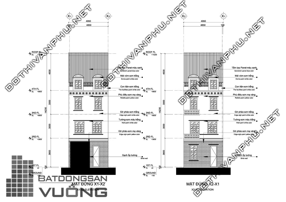 liền kề Cleve Văn Phú - Liền kề Văn Phú Hibrand- Liền kề Văn Phú Hàn Quốc