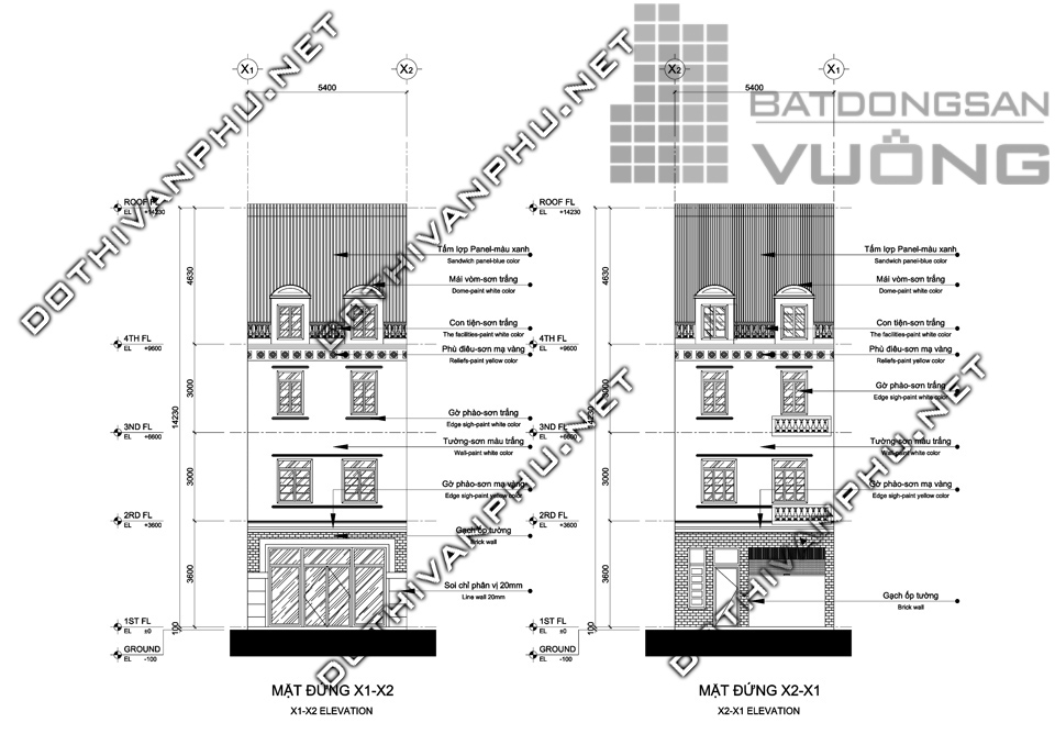 Liền kề Văn Phú Hibrand - liền kề Cleve Văn Phú - Liền kề Văn Phú Hàn Quốc