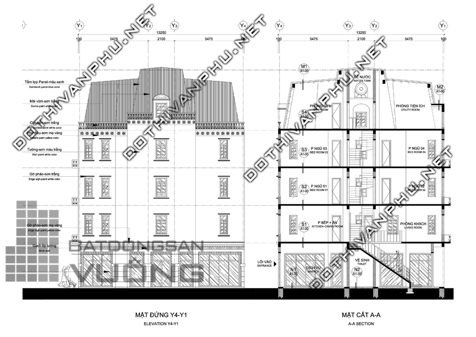 Liền kề Văn Phú Hibrand - liền kề Cleve Văn Phú - Liền kề Văn Phú Hàn Quốc