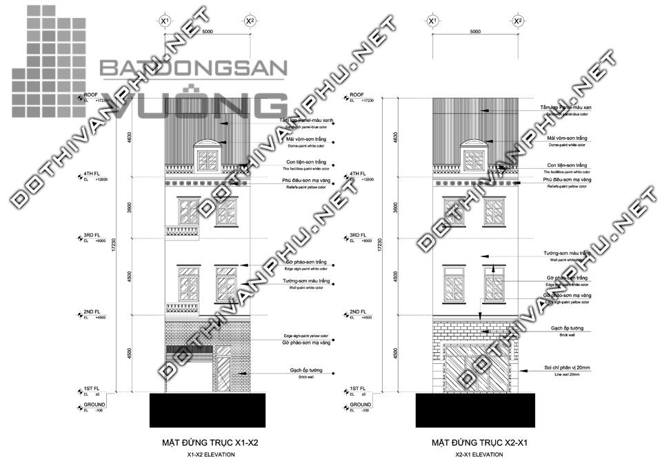 Liền kề Văn Phú Hibrand - liền kề Cleve Văn Phú - Liền kề Văn Phú Hàn Quốc