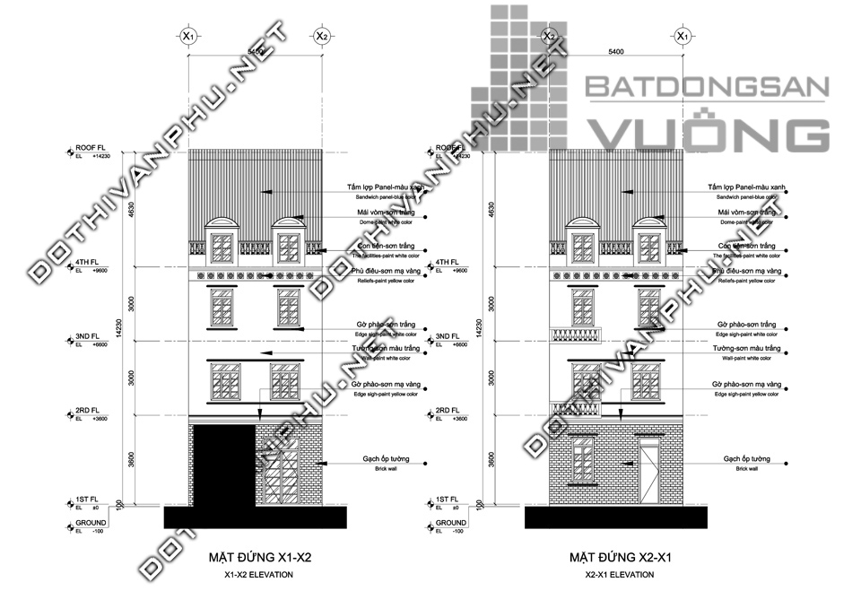 kề Văn Phú Hibrand - liền kề Cleve Văn Phú - Liền kề Văn Phú Hàn Quốc