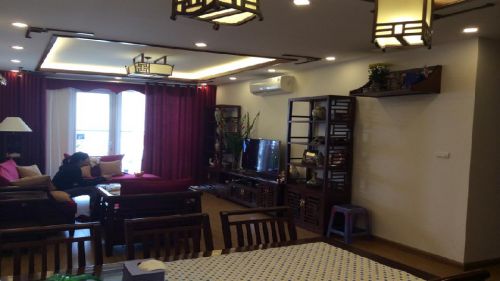Thiết kế nội thất căn hộ góc chung cư Văn Phú Victoria - diện tích 116 m2 - mẫu 04 phong cách Grand Bois