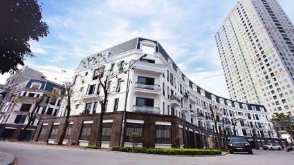 Bán nhà Liền kề Văn Phú phân khu V5 V6 lô V5A, mặt đường 42m, nhà hướng Tây - Nam
