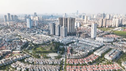 Bán Nhà TT Văn Phú 90m² Hướng Tây Nam Mặt Tiền 4,5m Đường 24m Nhà Thô Phù Hợp Ở, Kinh Doanh, Cho Thuê #H4886.296