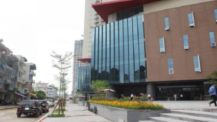Bán Chung cư Victoria Văn Phú V2 diện tích 118,22m2 căn 3 phòng ngủ 2 vệ sinh ban công Tây Bắc nhà hoàn thiện, giá cả hợp lý #H5509.560
