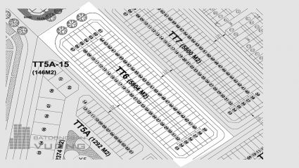 Bán Liền kề phân khu LKCVP lô TT6, mặt đường 12m, nhà hướng Tây - Nam, Khu đô thị Văn Phú [#H1693.1460]